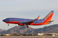 N293WN @ LAS - The sun was setting in this shot - by Duncan Kirk