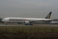 9V-SWO @ EGCC - Singapore Airlines - by Chris Hall