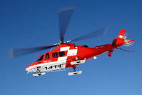 HB-ZRR @ LSZS - SAZ - REGA Swiss Air Ambulance Agusta AW-109SP Da Vinci A109 c/n22211 - by Delta Kilo