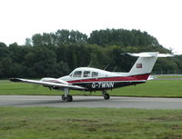 G-TWNN @ EGHH - Duchess taxying to rwy 26 - by BIKE PILOT