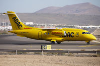 D-BADC @ GCRR - Aero Dienst's 1998 Fairchild-Dornier 328JET-310, c/n: 3216 about to depart from Lanzarote