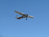 N5443L @ SZP - 1980 Cessna 152 II, Lycoming O-235 110 hp, takeoff climb Rwy 22 - by Doug Robertson