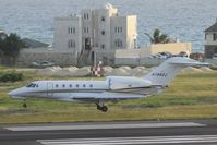 N786XJ @ TNCM - N786XJ landing at TNCM - by Daniel Jef