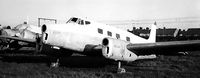 G-APXX - DHA-1 Drover when aquired by the British Historic Aircraft Museum at Southend. It had no engines, or even wheels at that time! C1969 - by Lee Mullins