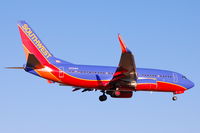N939WN @ HOU - Short final rwy 12R - by AJ Heiser