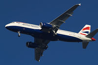 G-EUYK @ EGLL - Airbus A320-232 [4551] British Airways Home~G 19/01/2011. On delivery flight arriving at Heathrow on 27R. - by Ray Barber