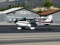 N97172 @ SZP - 1984 Cessna 172P SKYHAWK II, Lycpming O-320-D2J 160 Hp, takeoff roll Rwy 22 - by Doug Robertson