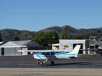 N704SL @ SZP - 1976 Cessna 150M, Continental O-200 100 Hp, takeoff roll Rwy 22 - by Doug Robertson