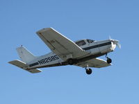 N8258S @ SZP - 1980 Piper PA-28-161 WARRIOR II, Lycoming O-320-D3G 160 Hp, wheelpants removed, takeoff climb Rwy 22 - by Doug Robertson