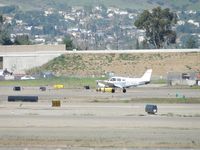 N9077K @ SEE - Just landed on runway 27R and rolling out - by Helicopterfriend