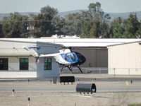 N535WK @ SEE - Air taxiing to short runway 17 for east departure - by Helicopterfriend