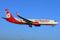 D-ABKH @ GCRR - Air Berlin 2009 BOEING 737-86J, c/n: 37747 at Lanzarote - by Terry Fletcher