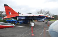 XW566 @ EGLF - Jaguar T2 at the F.A.S.T. museum, Farnborough. - by moxy