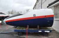 WT309 @ EGLF - Canberra B(1)6 nose section at F.A.S.T. museum, Farnborough. - by moxy
