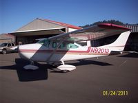 N92013 @ 4S1 - 1969 Cessna 182M, Gold Beach, Oregon 97444 - by Mel Echelberger