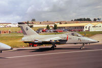 MM7092 @ EGVA - AMX of the Italian Air Force Flight Test Centre (RSV) on the flight-line at the 1991 Intnl Air Tattoo at RAF Fairford. - by Peter Nicholson