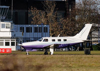 N138CM @ EGTC - N138CM -  Piper Malibu
