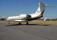 N7LA @ NZNR - 1996 Gulfstream Aerospace G-IV, c/n: 1286
at Napier NZ - by Graeme Claridge