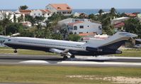 N727NY @ TNCM - N727NY touching down at TNCM
