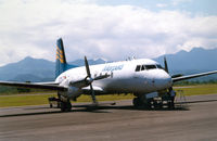 PK-MHR @ WADD - Merpati , HS 748 , Jul 1989 - by Henk Geerlings