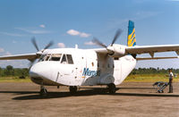 PK-NCZ @ SWQ - Merpati Aviocar , Sumbawa Jul '89 - by Henk Geerlings