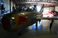 N687 @ KCNO - Mig 15UTI at Chino's planes of fame museum - by Nick Taylor Photography