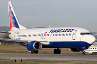 EI-CZK @ LOWS - Transaero 737-400 - by Andy Graf-VAP