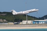 N975GR @ TNCM - N975GR departing TNCM - by Daniel Jef
