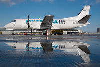 OK-CCN @ LOWW - Central Connect Saab 340 - reflection - by Dietmar Schreiber - VAP