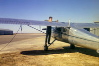N73051 @ PWA - Cessna 140 N73051 in 1961 at Wiley Post Airport in Bethany, Oklahoma belonging to Bob Whitehead. - by Darrell Crosby