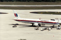 N549UA @ TPA - Boeing 757-22 of United Airlines at the terminal at Tampa in May 1993. - by Peter Nicholson