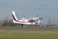 N691CL @ EGSH - About to touch down. - by Graham Reeve