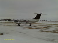 N1931C @ KOSH - snowy Wisconsin day on Orion ramp at dusk