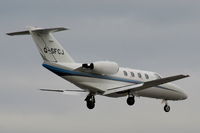 G-SFCJ @ EGCC - Sureflight Aviation Cessna 525 CitationJet - by Chris Hall