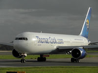 G-TCCA @ EGCC - Thomas Cook - by Manxman