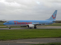 G-CDZM @ EGCC - Thomsonfly - by Manxman