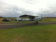 G-AOGN @ YRED - post restoration engine ground run - by Warwick Woinarski