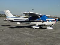 N9420E @ POC - Covered up and parked - by Helicopterfriend