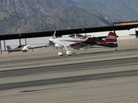 N64GH @ CCB - Lifting off and heading westbound from runway 24 - by Helicopterfriend