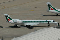 I-EXMO @ LIRF - Alitalia Express Embraer 145 - by Dietmar Schreiber - VAP