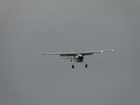 N9287G @ CCB - On final for runway 24 on a very overcast day - by Helicopterfriend