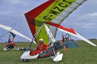 G-MZCI @ EGBG - 1996 Cyclone Airsports Ltd Trading As Pegasus Aviation PEGASUS QUANTUM 15, c/n: 7231 at 2011 Icicle - by Terry Fletcher