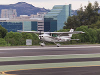N12KM @ KSMO - N12KM arriving on RWY 21 - by Torsten Hoff