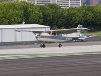 N761FA @ KSMO - N761FA arriving on RWY 21 - by Torsten Hoff