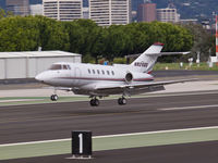 N828QS @ KSMO - N828QS arriving on RWY 21 - by Torsten Hoff