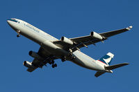 B-HXJ @ EGLL -  Airbus A340-313X [227] (Cathay Pacific Airways) Home~G 18/01/2011.