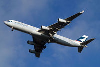 B-HXJ @ EGLL - Airbus A340-313X [227] (Cathay Pacific Airways) Home~G 18/01/2011.