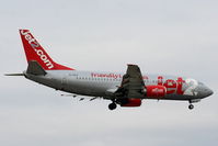 G-CELF @ EGCC - Jet2 B737 on approach for RW05L - by Chris Hall