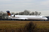 D-ACNN @ EGCC - Eurowings CRJ-900 lining up on RW05L - by Chris Hall