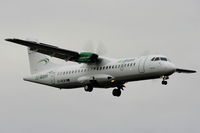 EI-REI @ EGCC - Aer Arran ATR-72 in the latest colour scheme - by Chris Hall